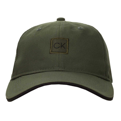 Dark Green - Side - Calvin Klein Mens Baseball Cap
