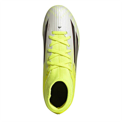 Solar Yellow - Lifestyle - Adidas Childrens-Kids F50 Club Firm Ground Football Boots