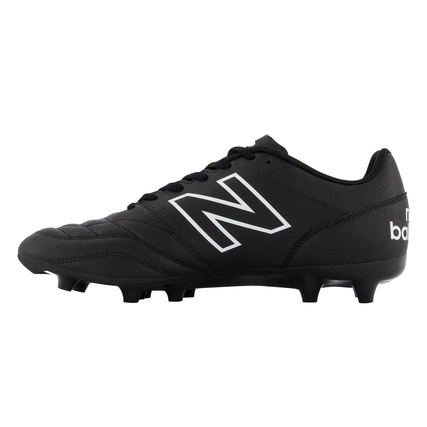 Black-White - Back - New Balance Unisex Adult Synthetic Firm Ground Football Boots