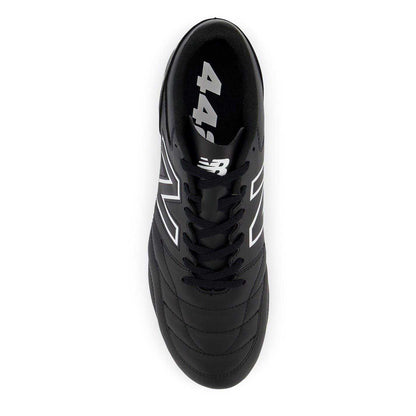 Black-White - Side - New Balance Unisex Adult Synthetic Firm Ground Football Boots