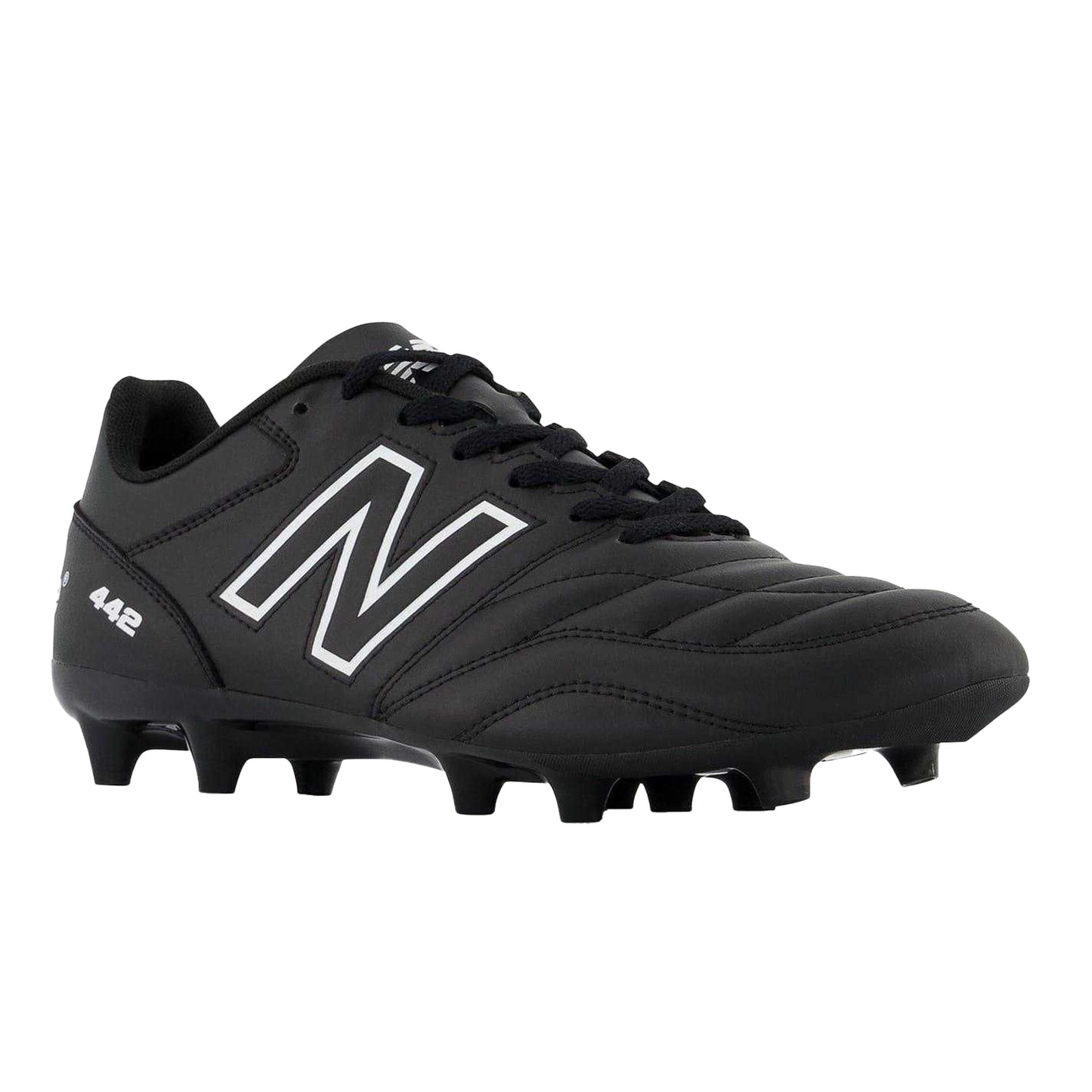 Black-White - Lifestyle - New Balance Unisex Adult Synthetic Firm Ground Football Boots