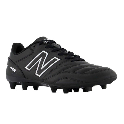 Black-White - Lifestyle - New Balance Unisex Adult Synthetic Firm Ground Football Boots