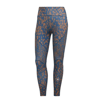 Mineral Animal - Front - Adidas Womens-Ladies Animal Print 7-8 Leggings