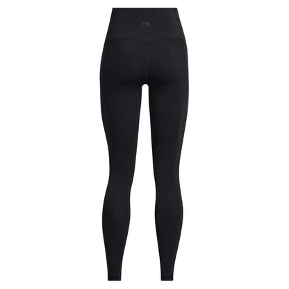 Black - Back - Under Armour Womens-Ladies Meridian Shaping Leggings