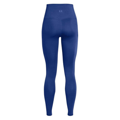 Blue - Back - Under Armour Womens-Ladies Meridian Shaping Leggings