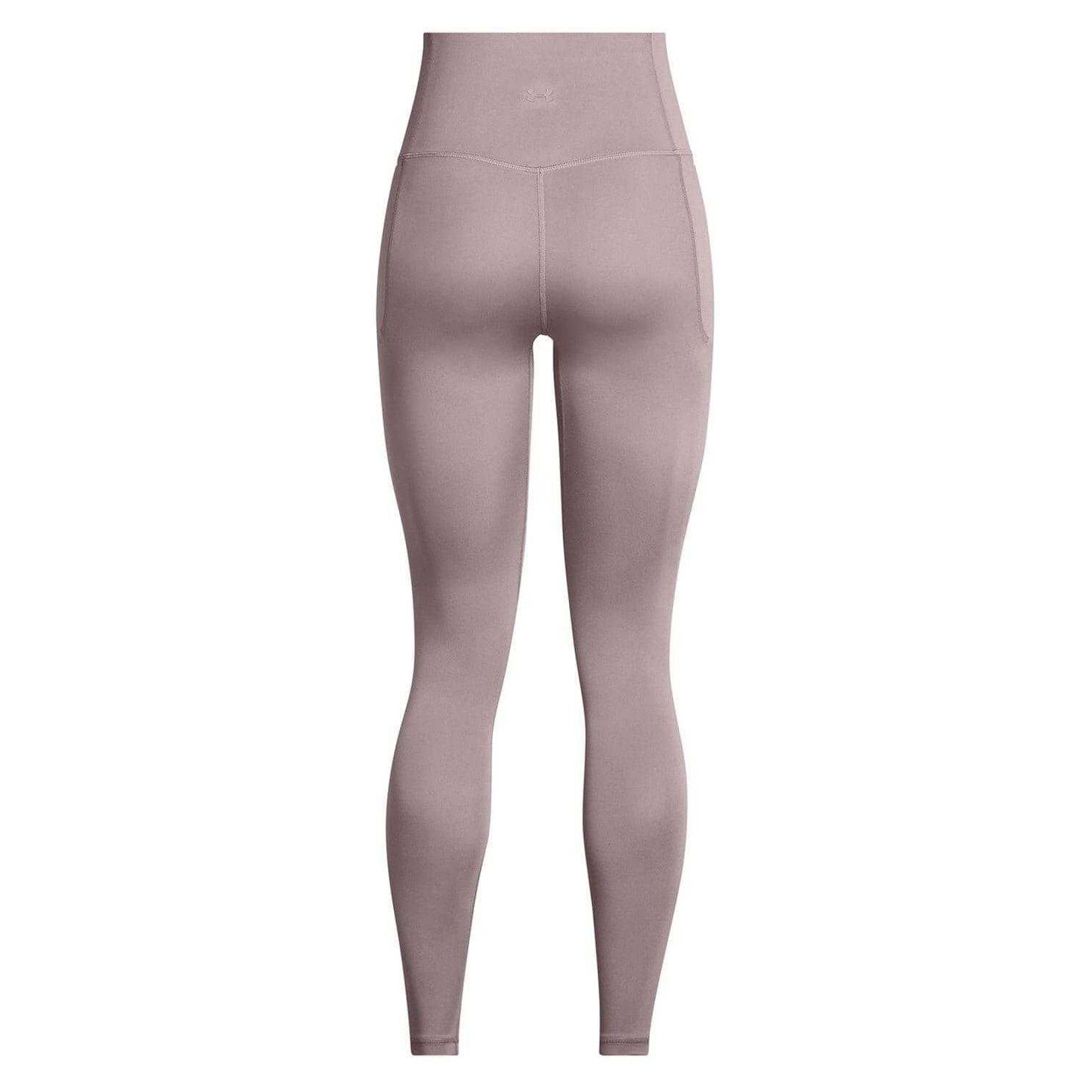 Frost Gray - Back - Under Armour Womens-Ladies Meridian Shaping Leggings