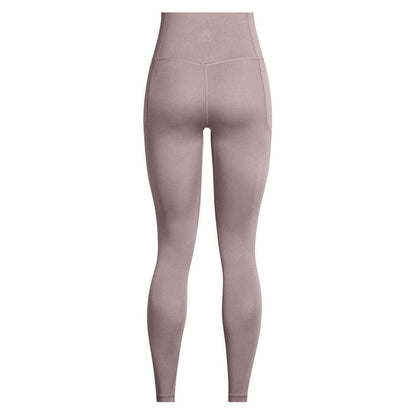 Frost Gray - Back - Under Armour Womens-Ladies Meridian Shaping Leggings