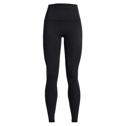 Black - Front - Under Armour Womens-Ladies Meridian Shaping Leggings