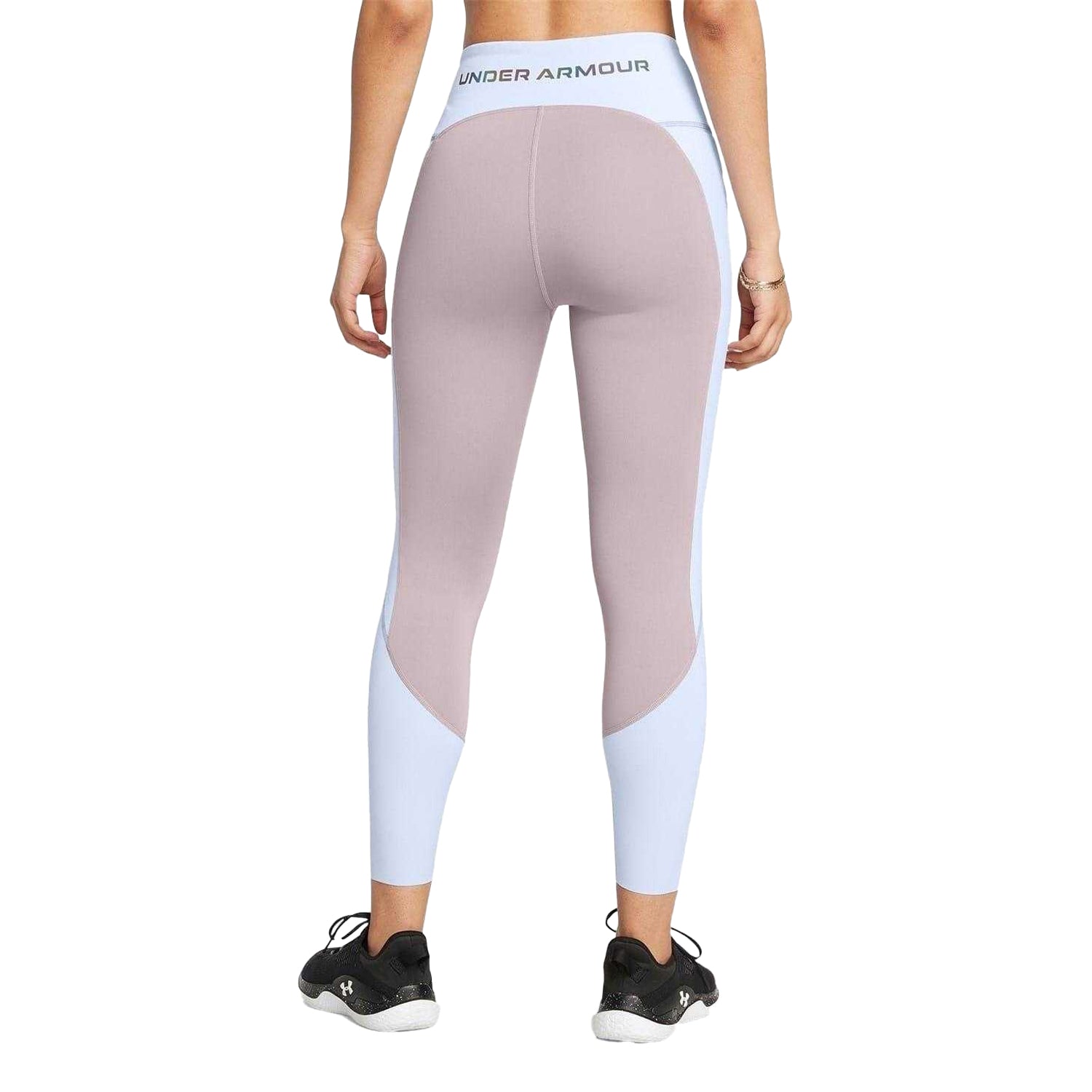 Grey - Pack Shot - Under Armour Womens-Ladies Vanish Leggings