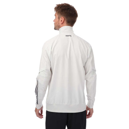 Grey - Back - Adidas Mens 2020-21 Presentation Juventus FC Track Jacket