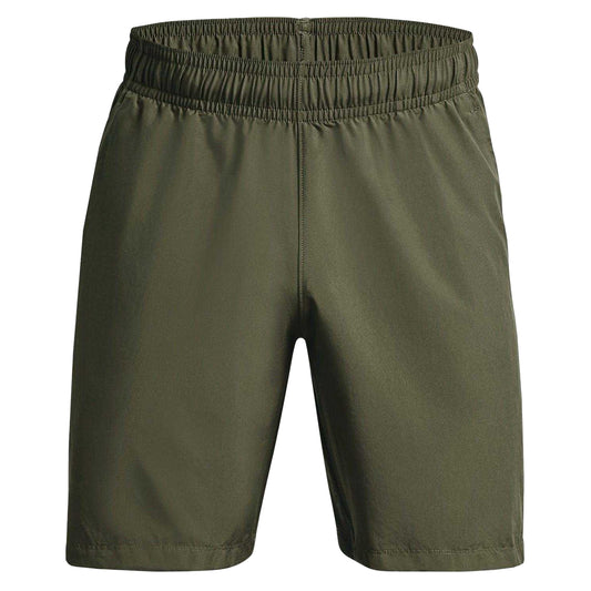 Marine Green - Front - Under Armour Mens Tech Wordmark Shorts