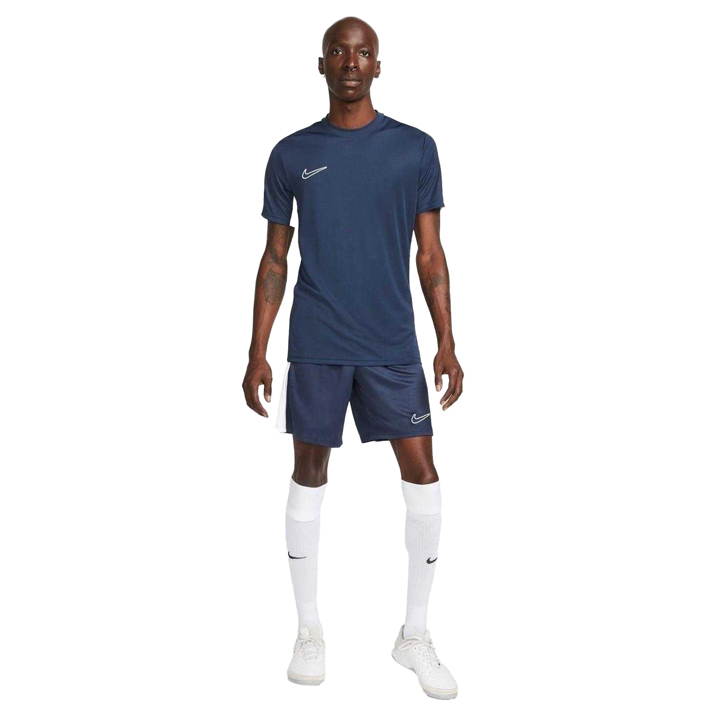 Navy - Side - Nike Mens Academy Training T-Shirt