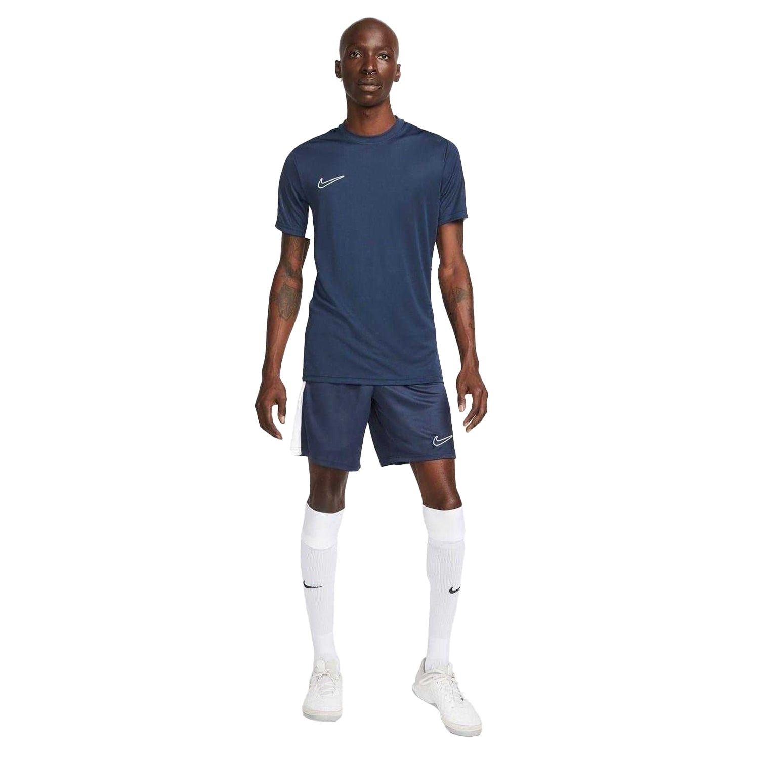 Navy - Side - Nike Mens Academy Training T-Shirt