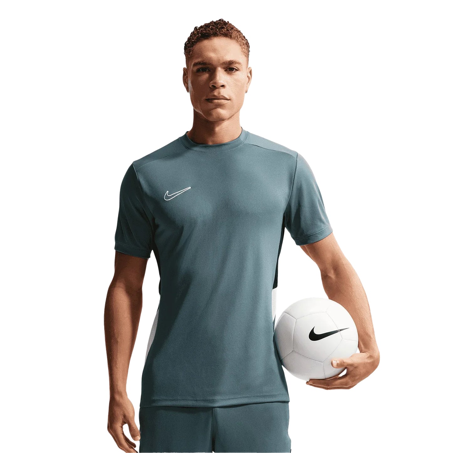 Slate-White - Front - Nike Mens Academy Training T-Shirt
