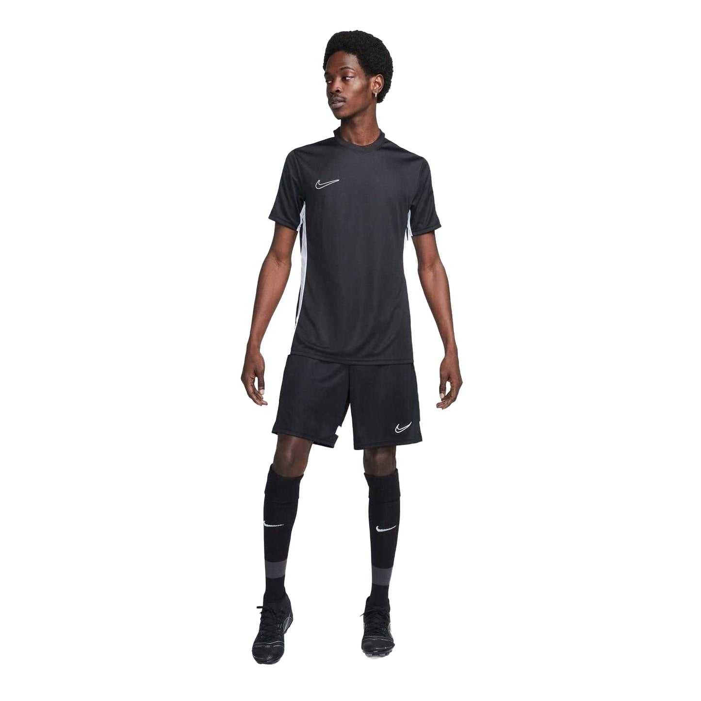 Black - Side - Nike Mens Academy Training T-Shirt
