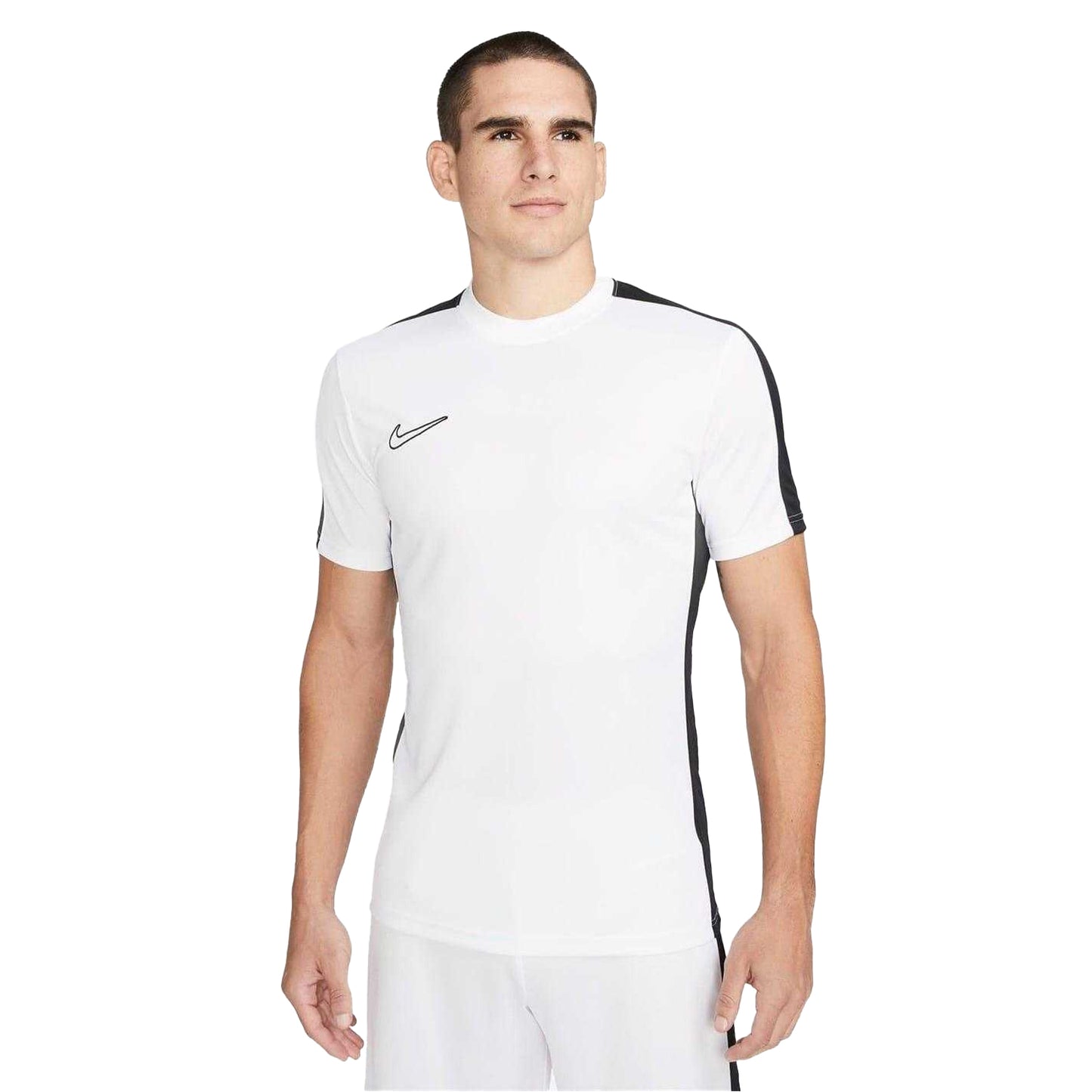 White - Front - Nike Mens Academy Training T-Shirt
