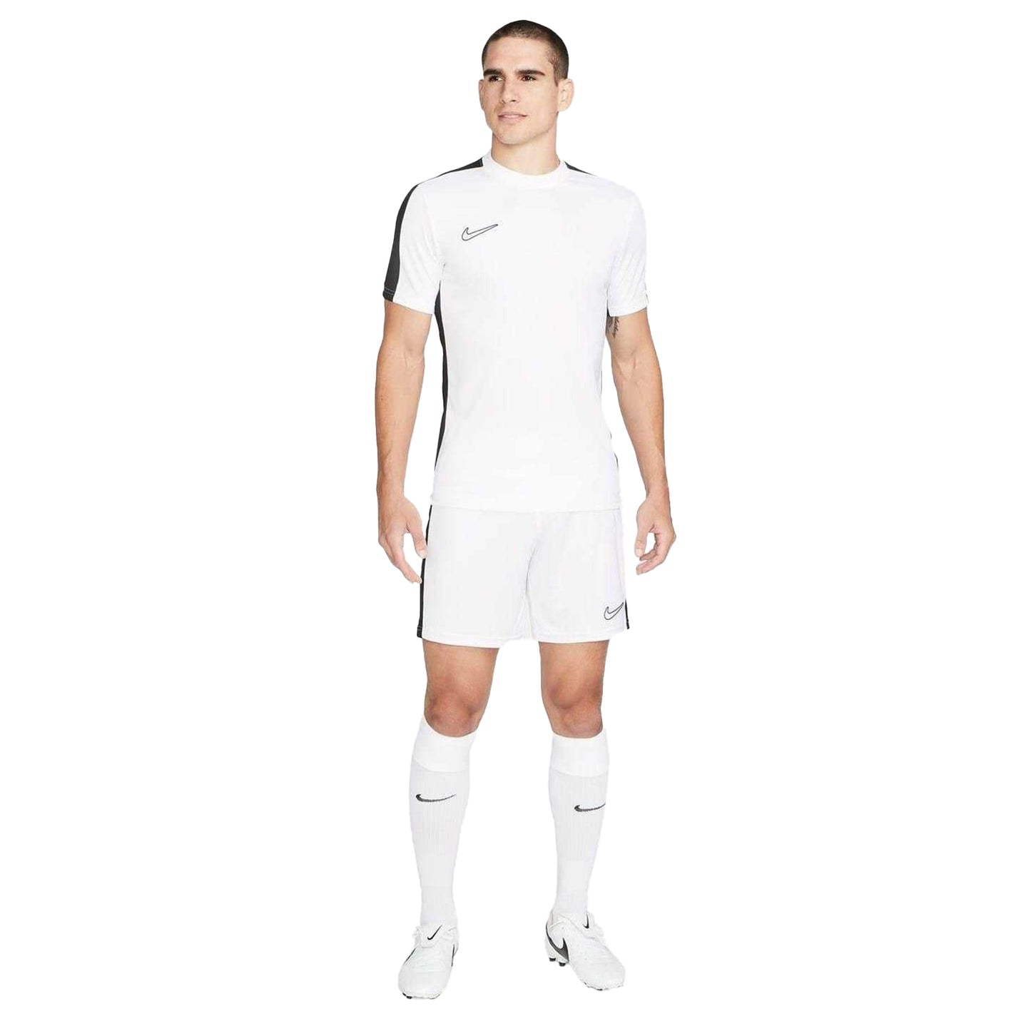 White - Side - Nike Mens Academy Training T-Shirt
