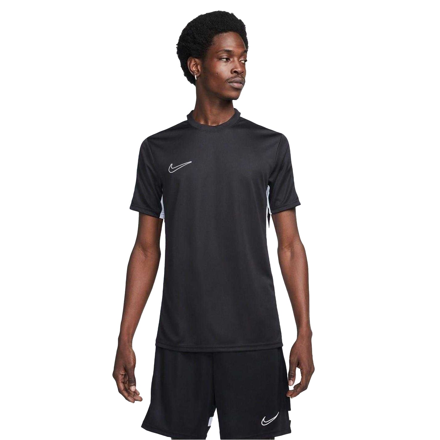 Black - Front - Nike Mens Academy Training T-Shirt
