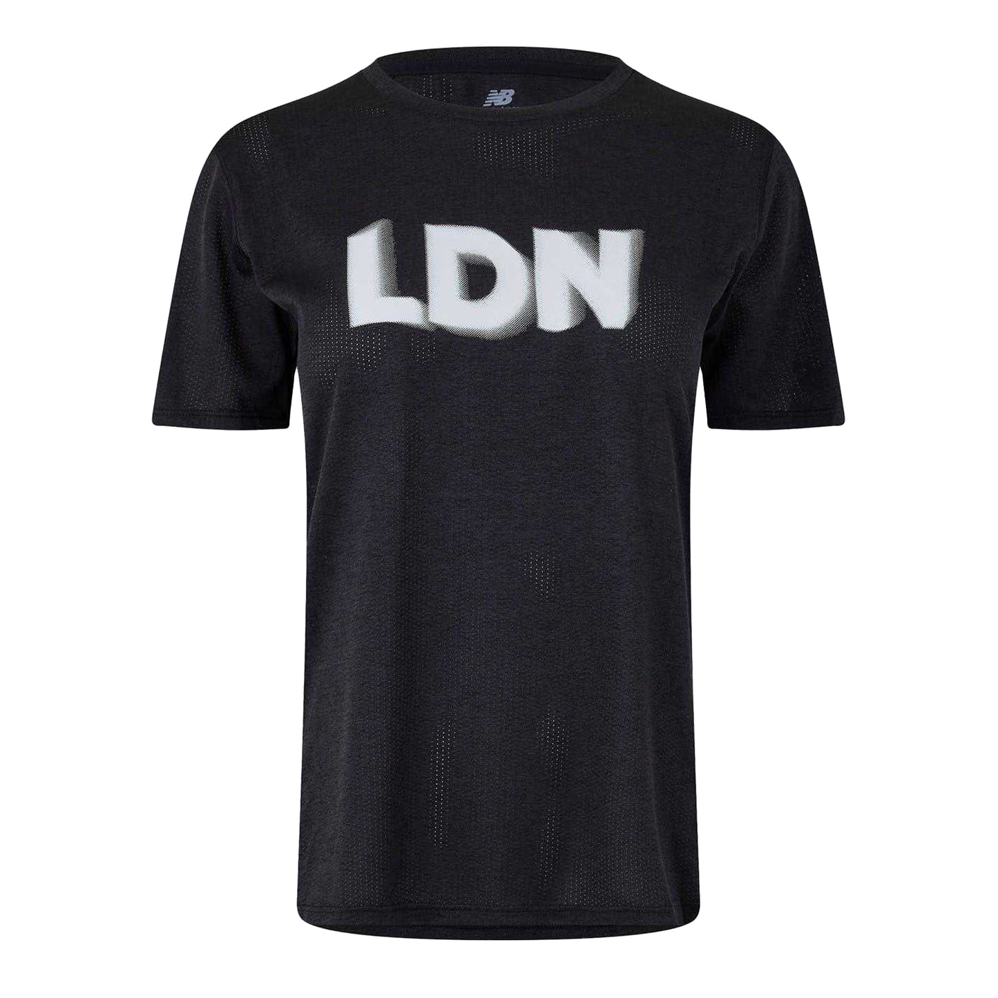 Black - Front - New Balance Womens-Ladies Breathable T-Shirt