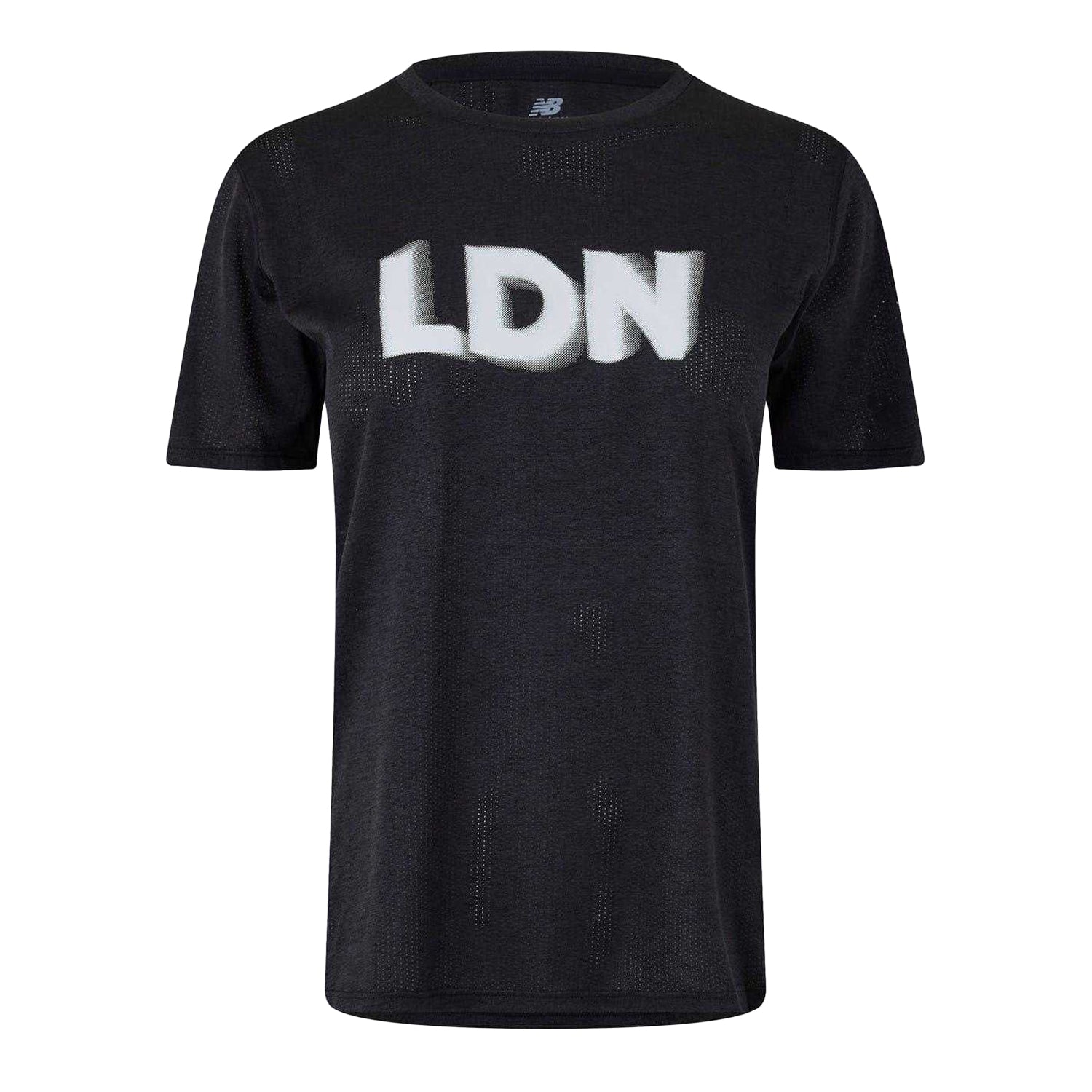Black - Front - New Balance Womens-Ladies Breathable T-Shirt