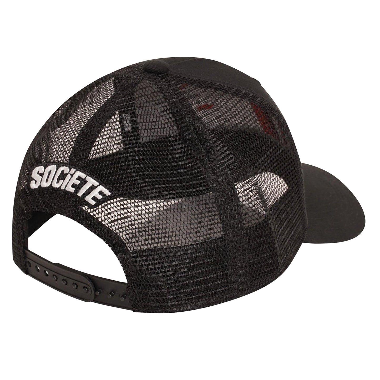 Black - Back - Societe Noir Mens Ombre Trucker Cap