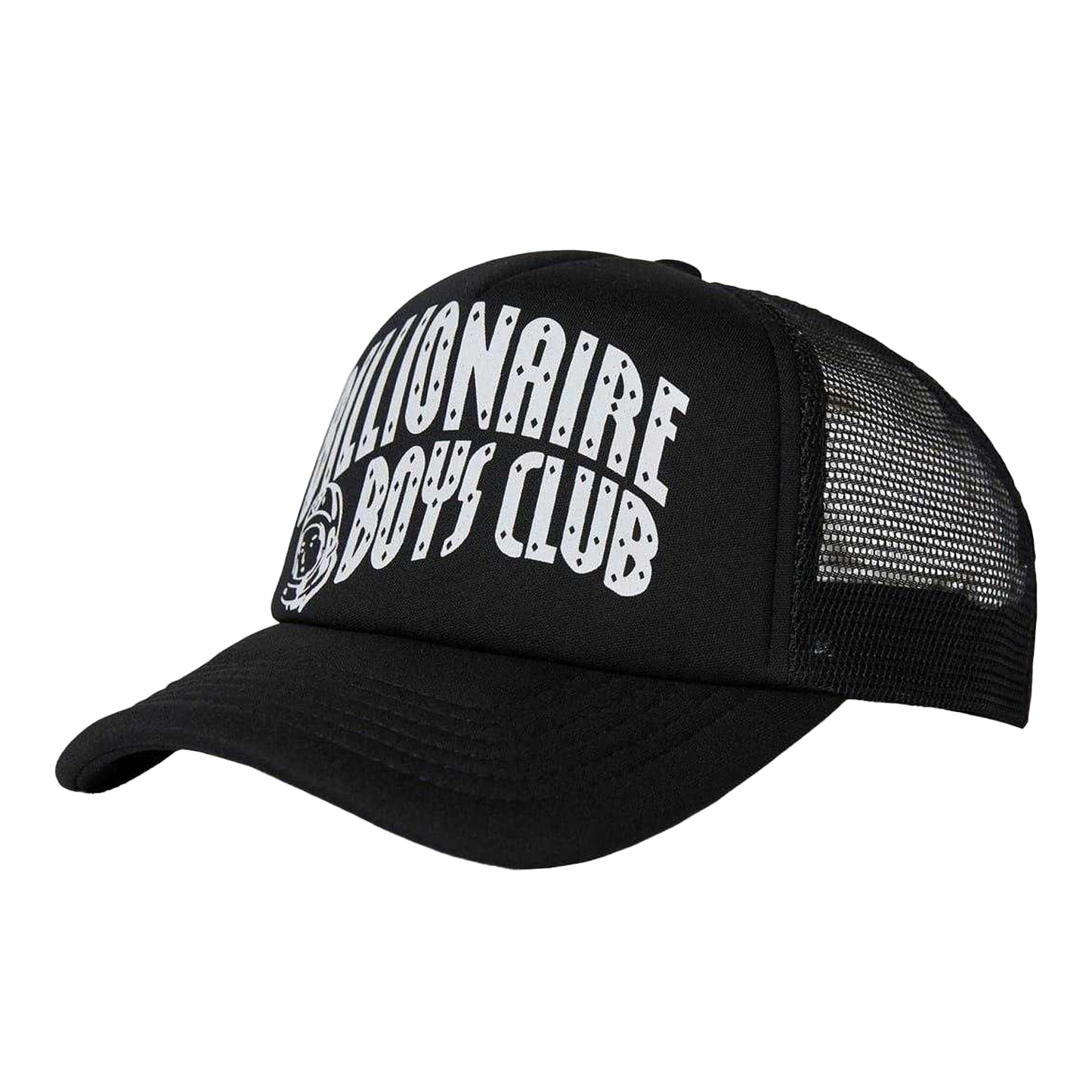 Black-White - Front - Billionaire Boys Club Childrens-Kids Trucker Cap