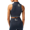 Blue - Back - Lacoste Womens-Ladies Sports Bra