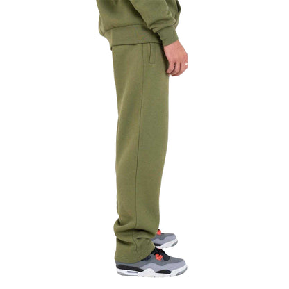 Khaki Green - Back - Mercier Mens Maison Regular Joggers