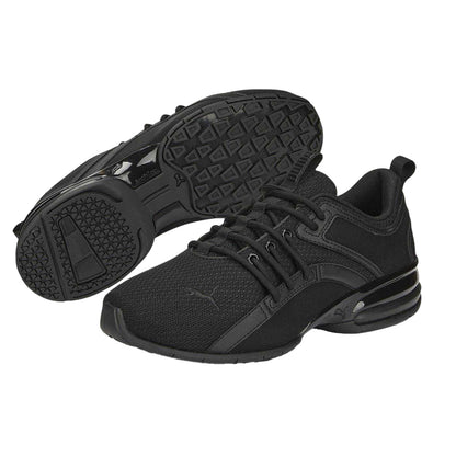 Triple Black - Side - Puma Womens-Ladies Cell Mia Trainers