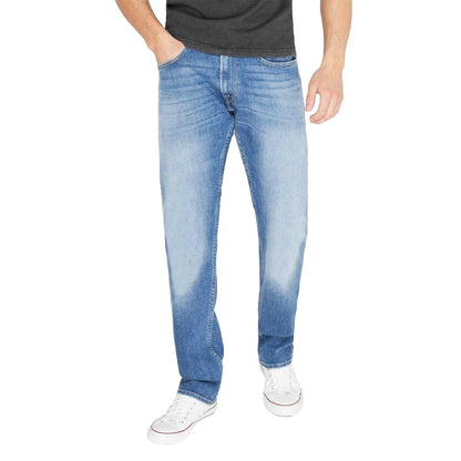 Medium Blue - Lifestyle - Replay Mens Rocco Denim Jeans