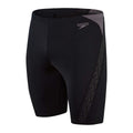Black-Grey - Front - Speedo Mens Hyper Boom Splice Jammer Shorts