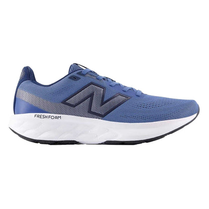 Navy-White - Front - New Balance Mens N Shoes