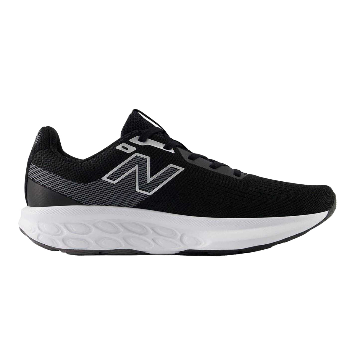 Black-White - Front - New Balance Mens N Shoes