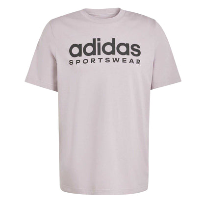 Preloved Fig - Front - Adidas Mens Logo Single Jersey T-Shirt