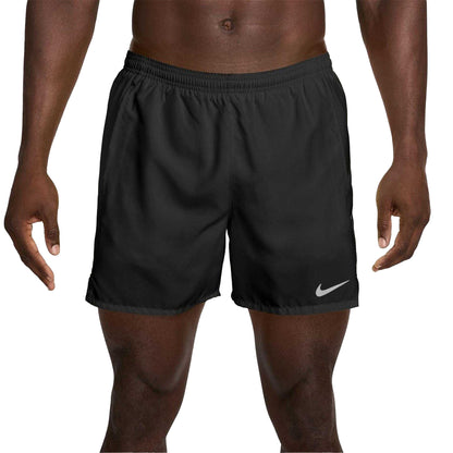 Black - Front - Nike Mens Dri-FIT Running Shorts