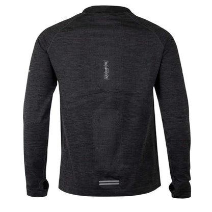 Black Marl Marl - Back - Karrimor Womens-Ladies Xlite Seamless Quarter Zip Running T-Shirt