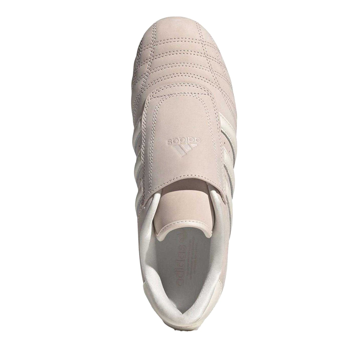 Wonder Mauve - Lifestyle - Adidas Womens-Ladies 3 Stripes Leather Flat Trainers
