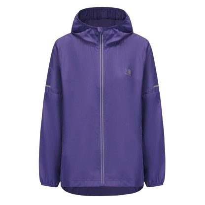 Purple - Front - Karrimor Womens-Ladies Performance Hooded Track Jacket