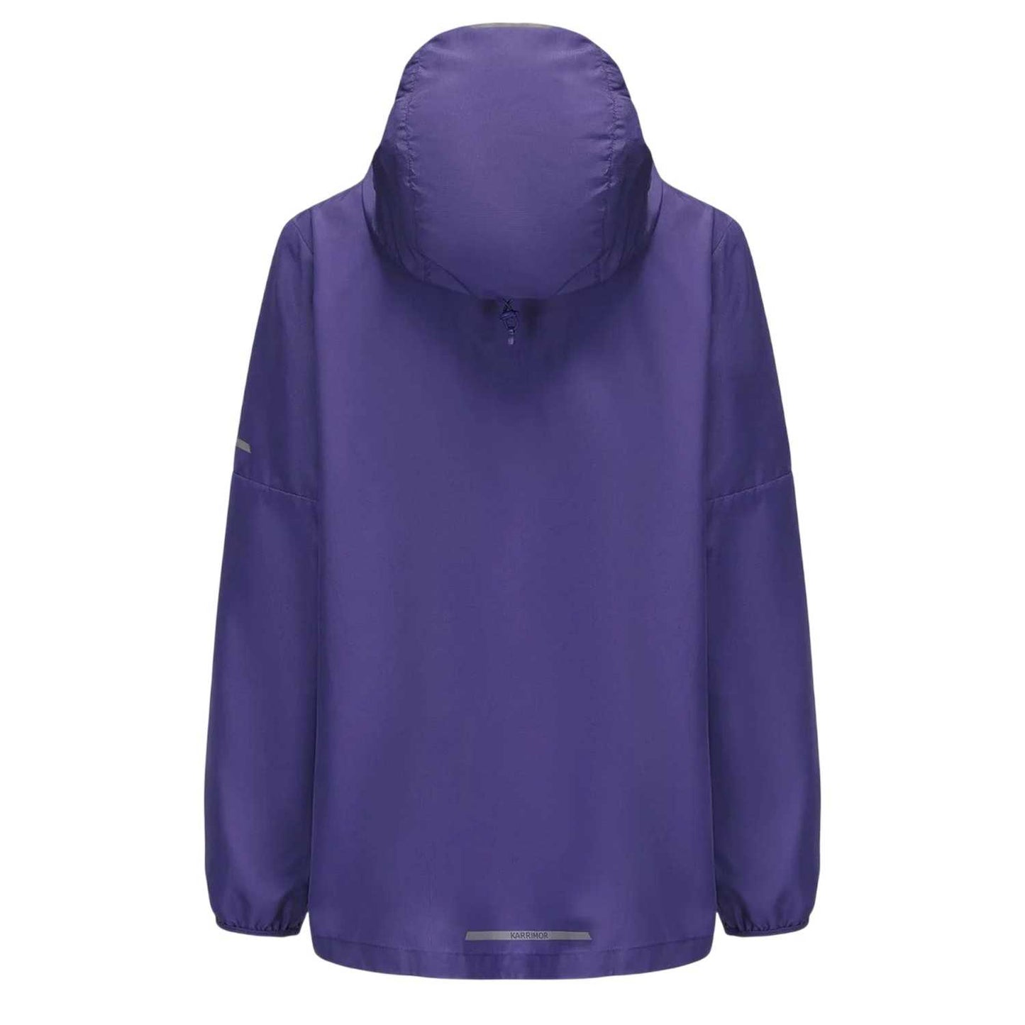 Purple - Back - Karrimor Womens-Ladies Performance Hooded Track Jacket