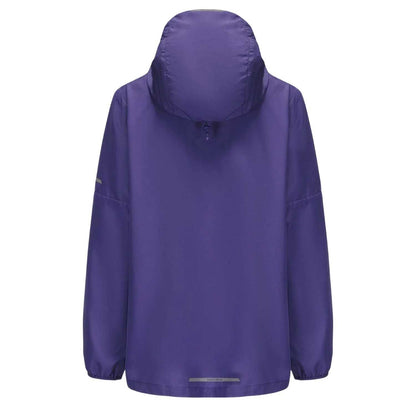 Purple - Back - Karrimor Womens-Ladies Performance Hooded Track Jacket