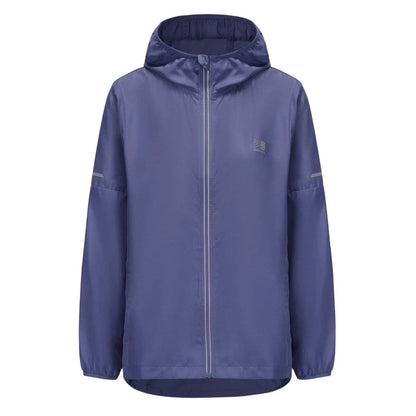 Dark Purple - Front - Karrimor Womens-Ladies Performance Hooded Track Jacket