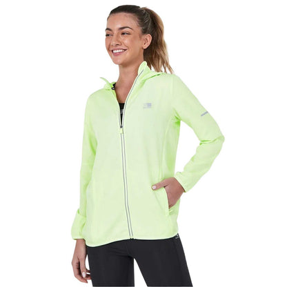 Light Green - Front - Karrimor Womens-Ladies Performance Hooded Track Jacket