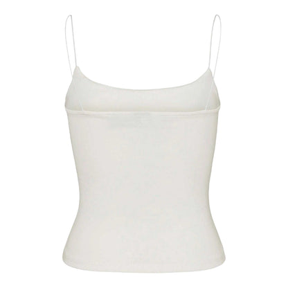 Snow White - Back - Vero Moda Womens-Ladies Slim Spaghetti Strap Camisole