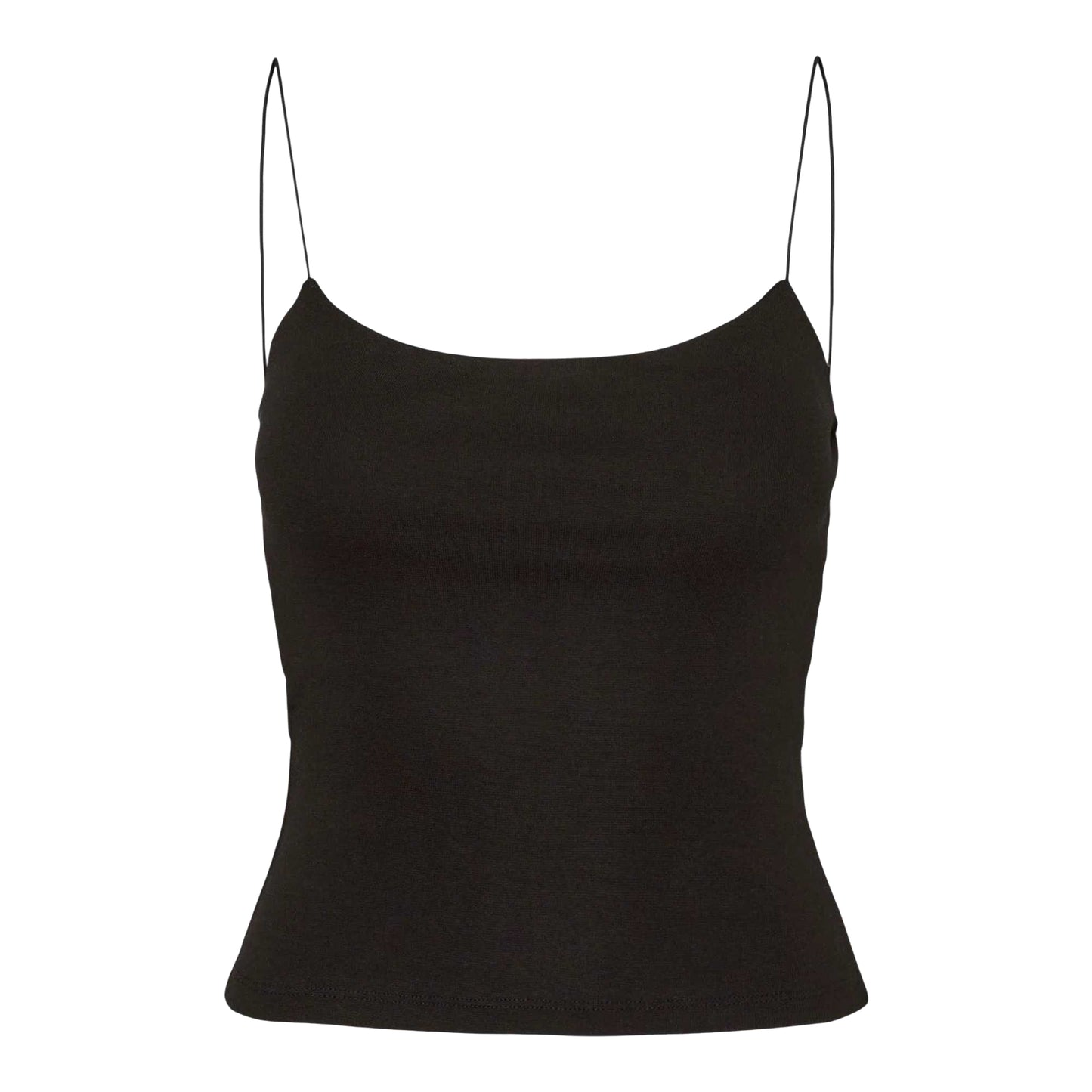 Black - Front - Vero Moda Womens-Ladies Slim Spaghetti Strap Camisole