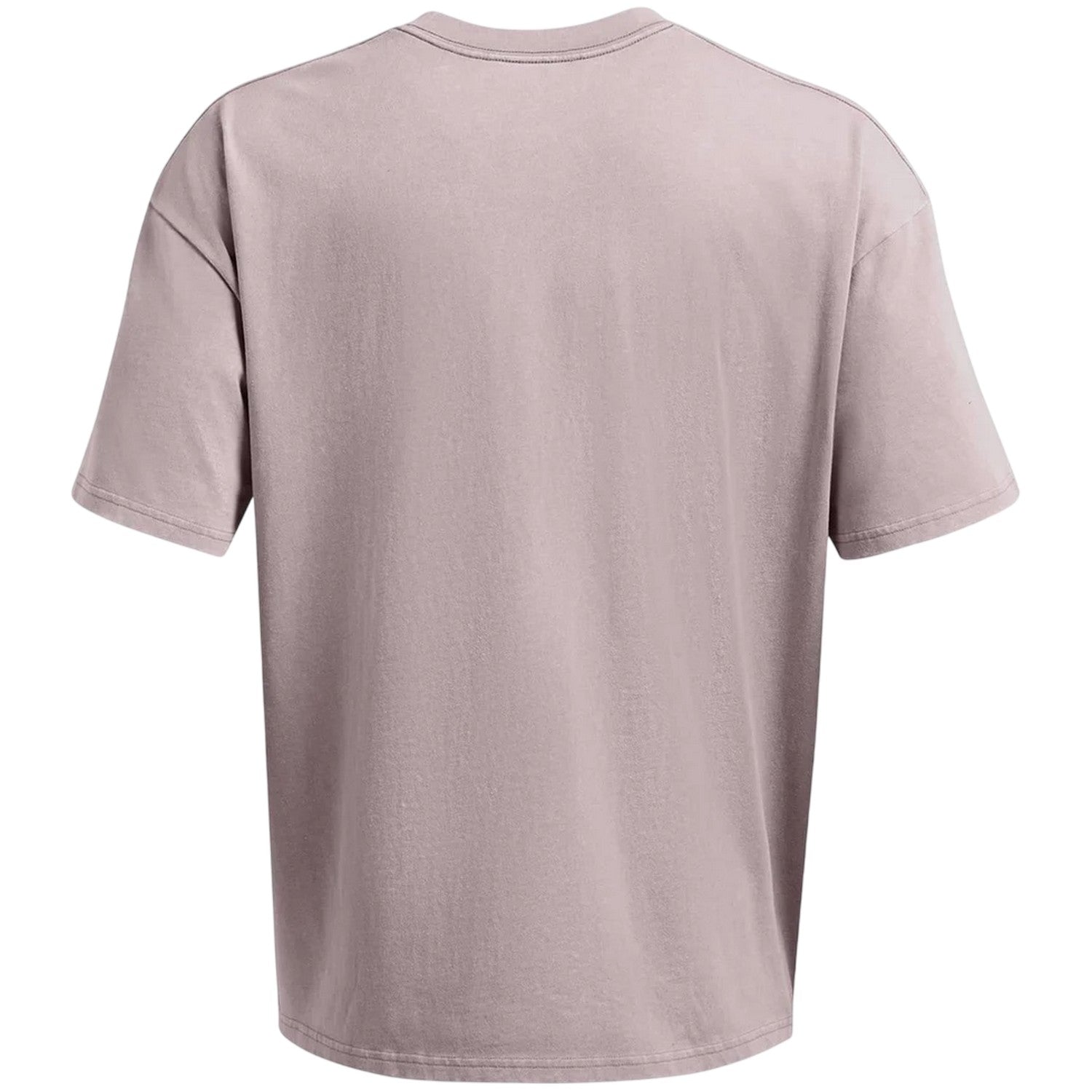 Gray Dawn - Back - Under Armour Mens Washed Logo Oversized T-Shirt