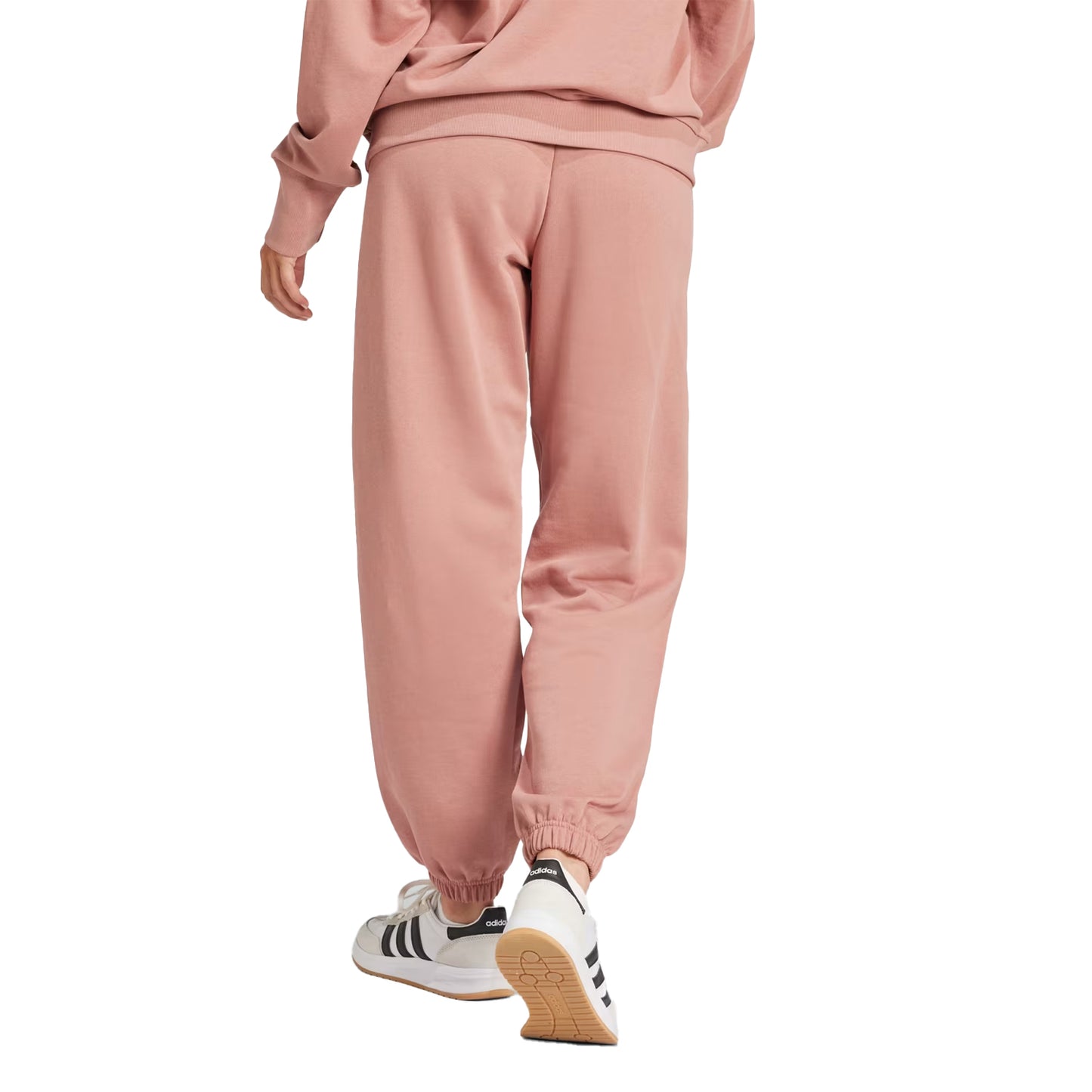 Warm Clay - Back - Adidas Womens-Ladies Relaxed Fit Sweatpants