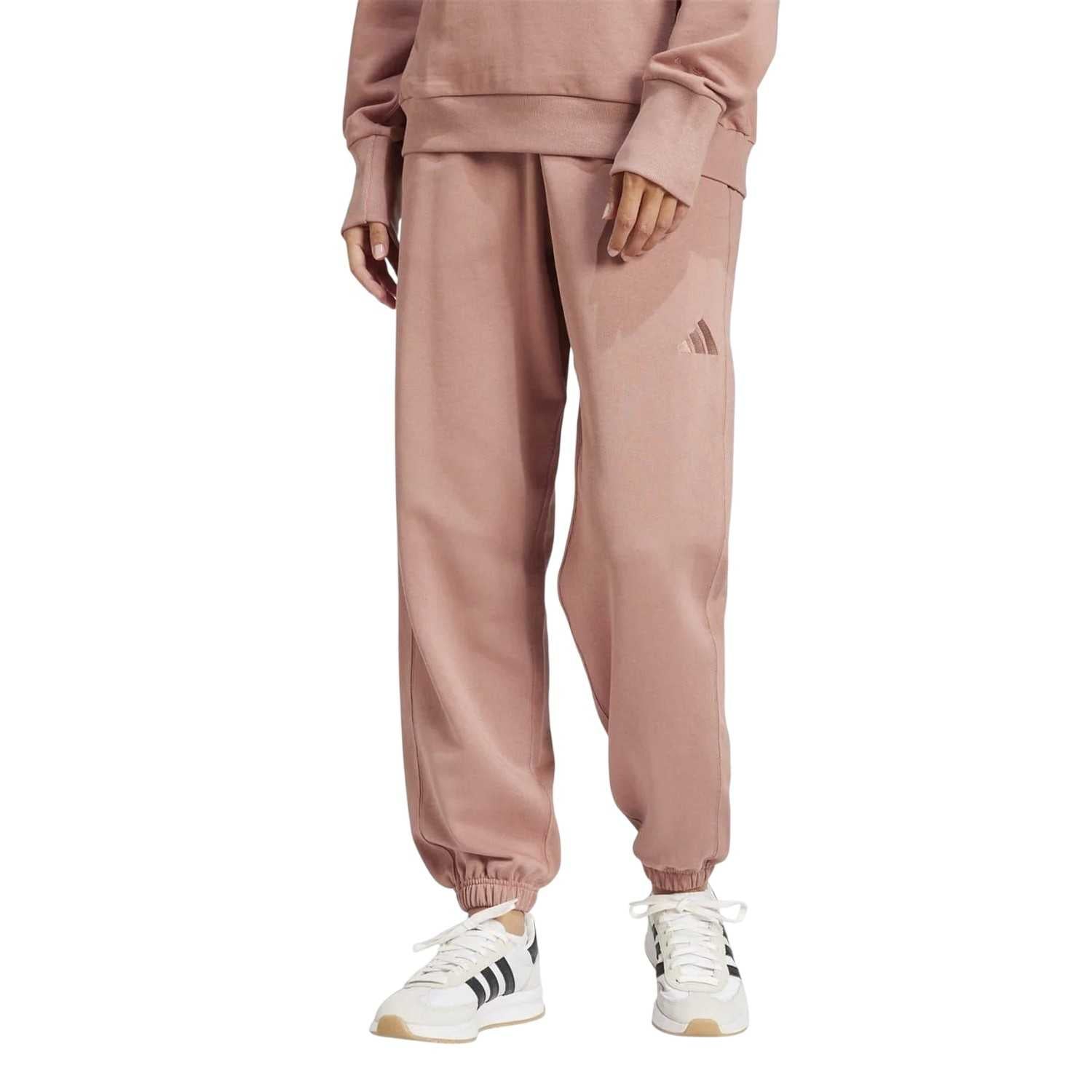 Warm Clay - Side - Adidas Womens-Ladies Relaxed Fit Sweatpants