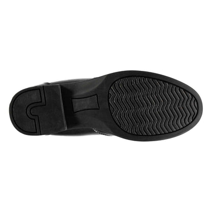 Black - Side - Requisite Womens-Ladies Aspen Low Heel Jodhpur Boots