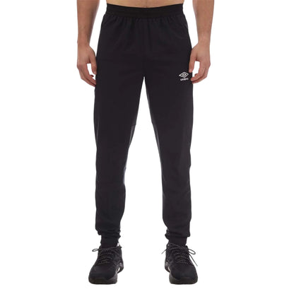 Black - Front - Umbro Mens Presentation Jogging Bottoms