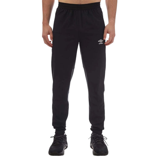 Black - Front - Umbro Mens Presentation Jogging Bottoms
